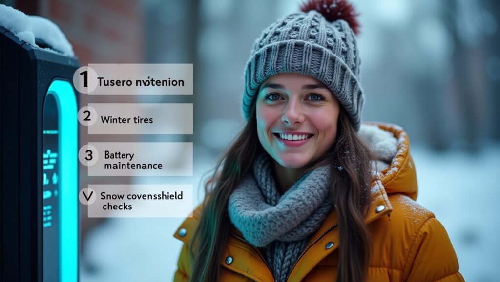 Final checklist and tips for snow-proofing EV charging port in 2025 winter