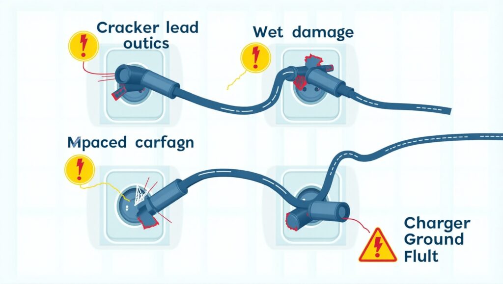 Safety hacks to prevent EV charger ground fault.