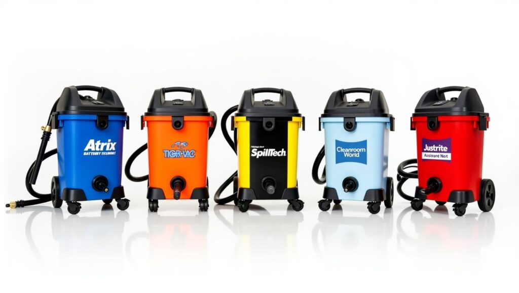 Top 5 battery vacuum spill kits for EV lithium-ion cleanup in 2025