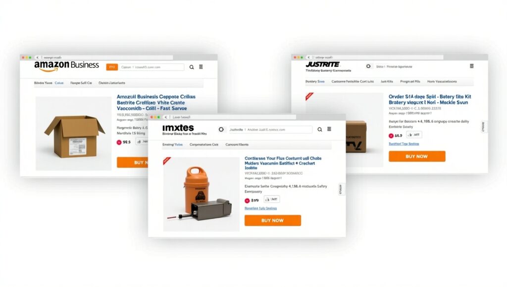 Where to buy certified battery vacuum spill kits for EVs in US, UK, and Canada
