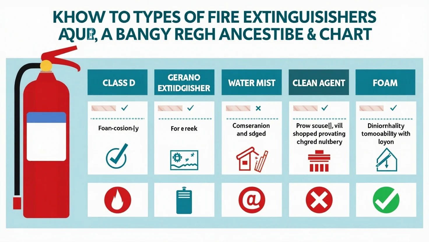 Comparison of EV fire extinguishers โ Class D vs Water Mist vs Clean Agent